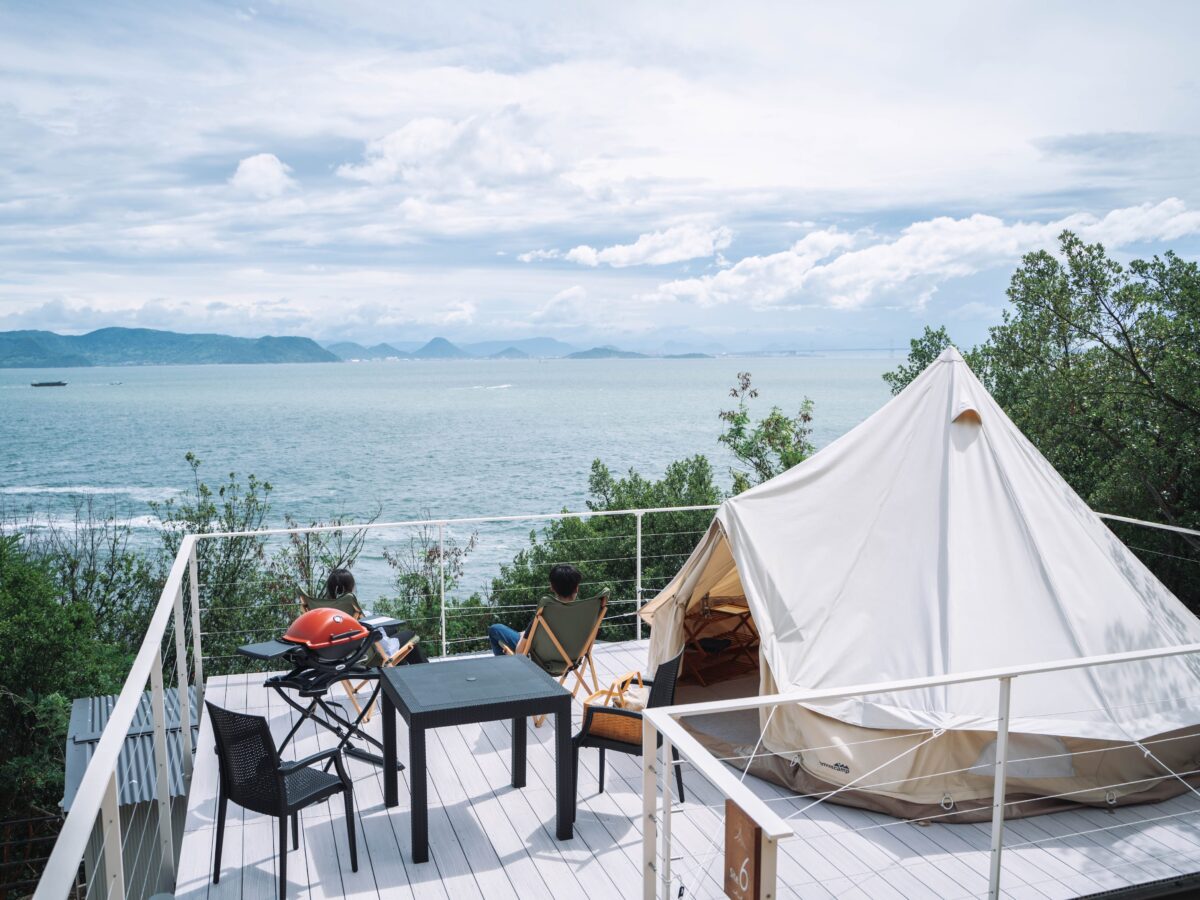 てんとうみ-渋川海岸グランピング | 瀬戸内 玉野 観光ガイド 「公式