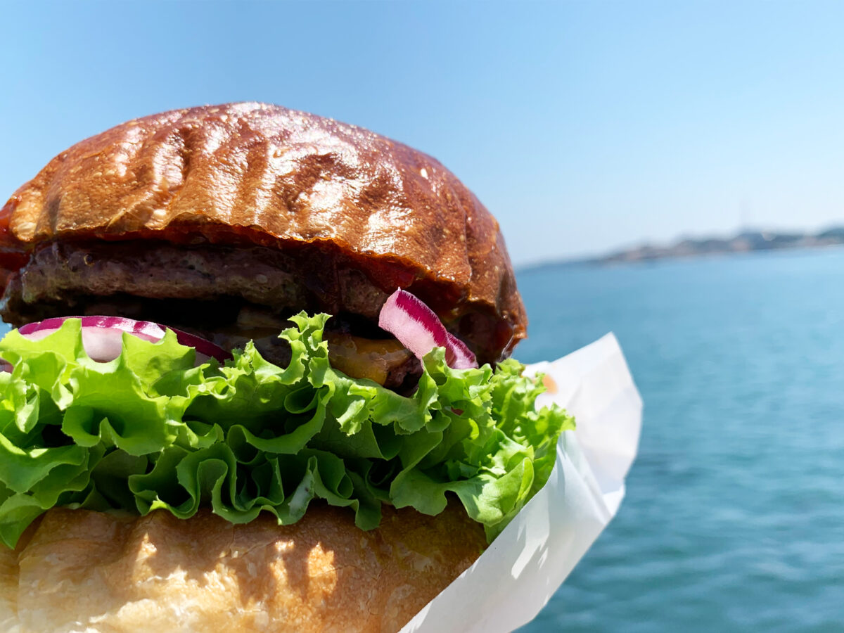 ポーチ　ハンバーガー 楽天市場】チャムス ハンバーガーポーチ CHUMS Hamburger Pouch