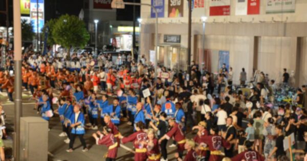 玉野まつり「おどり大会」
